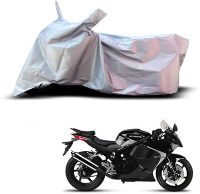 APNEK Waterproof Two Wheeler Cover for Hyosung(GT250R, Grey)