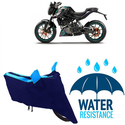 RONISH Waterproof Two Wheeler Cover for KTM(Duke 200, Blue)