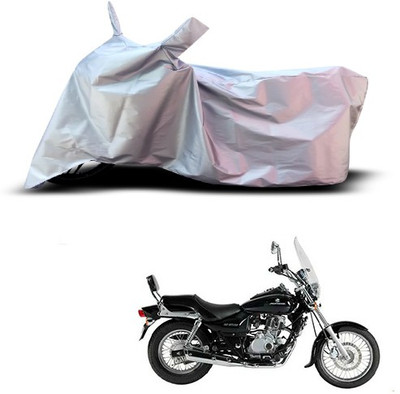 THE REAL ARV Waterproof Two Wheeler Cover for Bajaj(Avenger 220 DTS-i, Silver)