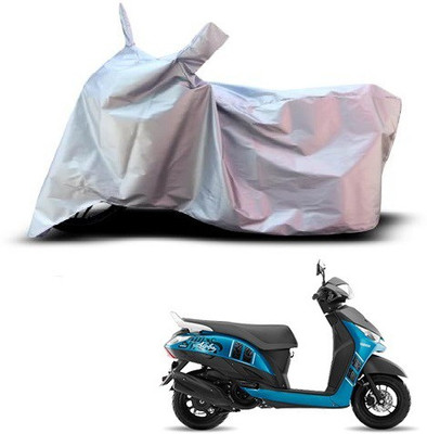 THE REAL ARV Waterproof Two Wheeler Cover for Yamaha(Alpha, Silver)