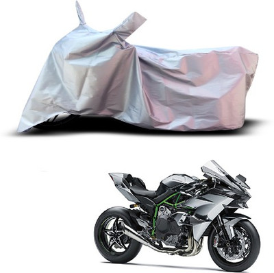 APNEK Waterproof Two Wheeler Cover for Kawasaki(Ninja, Grey)