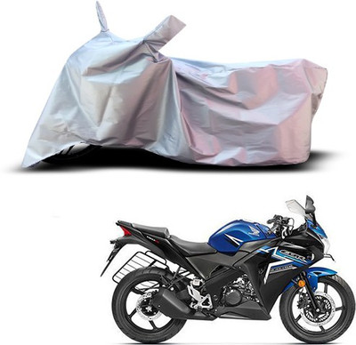 APNEK Waterproof Two Wheeler Cover for Honda(CBR 150R, Silver)