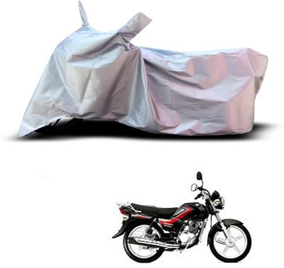 THE REAL ARV Waterproof Two Wheeler Cover for Suzuki(Heat, Silver)