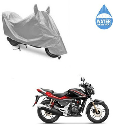 SRENTERPRISES Two Wheeler Cover for Honda(CBZ Extreme, Silver)
