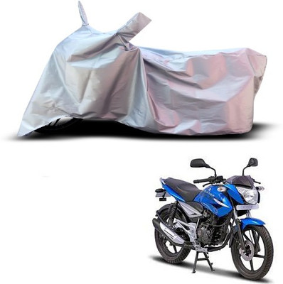 THE REAL ARV Waterproof Two Wheeler Cover for Bajaj(XCD 125cc, Silver)