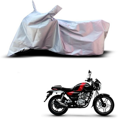 THE REAL ARV Waterproof Two Wheeler Cover for Bajaj(V 150, Silver)