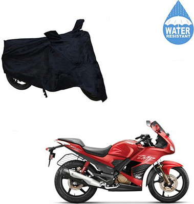 SRENTERPRISES Two Wheeler Cover for Hero(Karizma ZMR, Black)