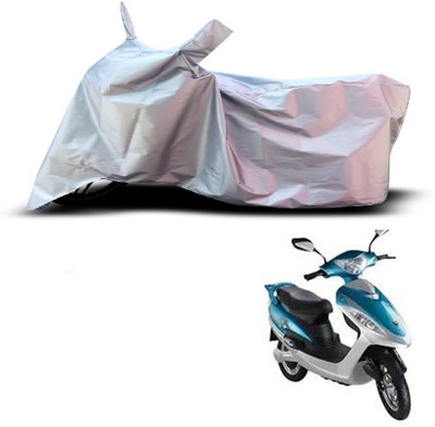 THE REAL ARV Waterproof Two Wheeler Cover for BSA Motors(Diva, Silver)