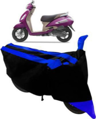 eero Waterproof Two Wheeler Cover for TVS(Multicolor)