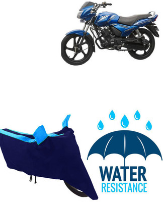 RONISH Waterproof Two Wheeler Cover for TVS(Star City, Blue)