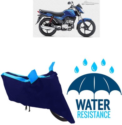 RONISH Waterproof Two Wheeler Cover for Mahindra(Stallio, Blue)