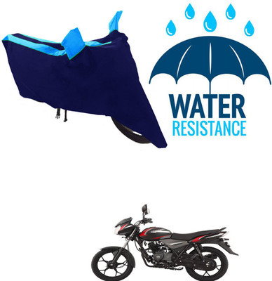 RONISH Waterproof Two Wheeler Cover for Bajaj(Discover 110, Blue)
