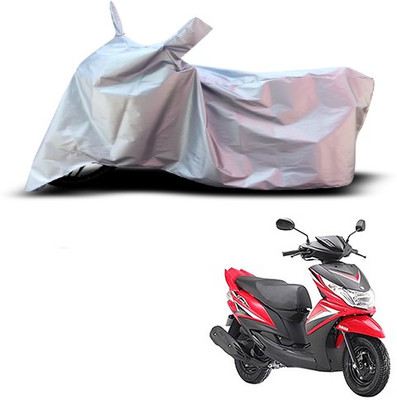 THE REAL ARV Waterproof Two Wheeler Cover for Yamaha(Ray, Silver)
