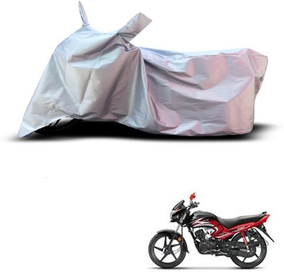 THE REAL ARV Waterproof Two Wheeler Cover for Honda(Dream Yuga, Silver)