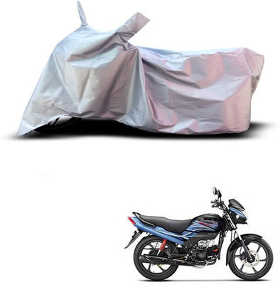 THE REAL ARV Waterproof Two Wheeler Cover for Honda(Passion Pro, Silver)