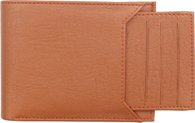 Amicraft Men Casual, Formal Tan Artificial Leather Wallet(7 Card Slots)