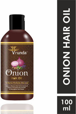 vrunda home care solutions Onion Hair Oil 100 ML Hair Oil(100 ml)