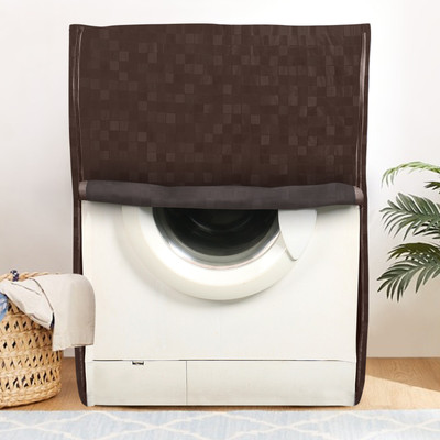 E-Retailer Front Loading Washing Machine  Cover(Width: 58 cm, Brown)