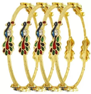 Bhagya Lakshmi Alloy Bangle Set(Pack of 4)