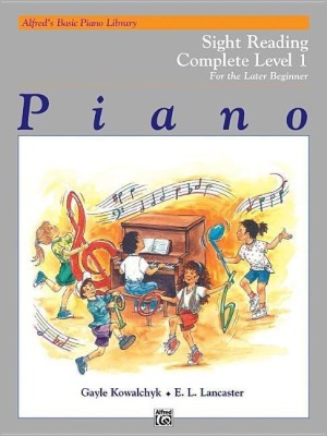 Alfred's Basic Piano Library Sight Reading Book Complete, Bk 1(English, Paperback, Kowalchyk Gayle)