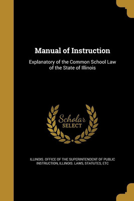 Manual of Instruction(English, Paperback, unknown)