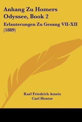 Anhang Zu Homers Odyssee, Book 2(German, Paperback, Ameis Karl Friedrich)