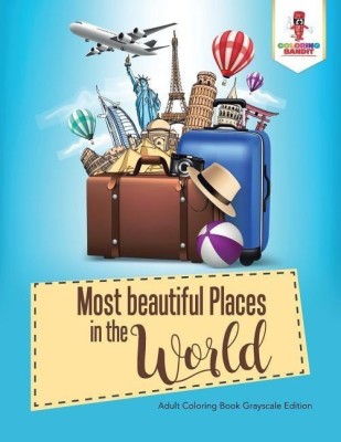 50 Most beautiful Places in the World(English, Paperback, Coloring Bandit)