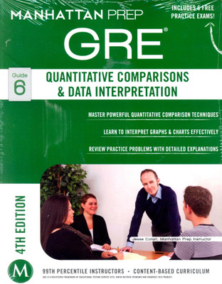 GRE Quantitative Comparisons & Data Interpretation(English, Paperback, Manhattan Prep)