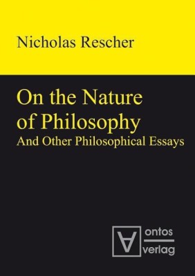 On the Nature of Philosophy and Other Philosophical Essays(English, Hardcover, Rescher Nicholas)