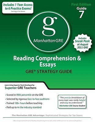 Reading Comprehension & Essays GRE Strategy Guide(English, Paperback, Manhattan GRE)