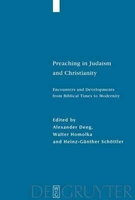 Preaching in Judaism and Christianity(English, Hardcover, unknown)