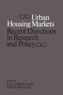 Urban Housing Markets(English, Paperback, unknown)