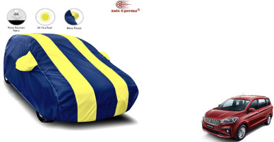 Auto Oprema Car Cover For Maruti Suzuki Ertiga (With Mirror Pockets)(Blue, Yellow)
