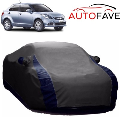 AutoFave Car Cover For Maruti Suzuki Swift Dzire (With Mirror Pockets)(Grey)