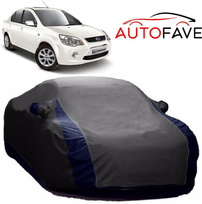 AutoFave Car Cover For Ford Fiesta Classic (With Mirror Pockets)(Grey)