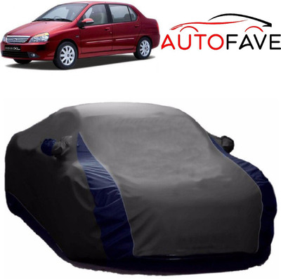 AutoFave Car Cover For Tata Indigo XL (With Mirror Pockets)(Grey)