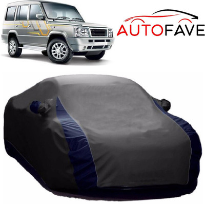 AutoFave Car Cover For Tata Sumo Victa (With Mirror Pockets)(Grey)