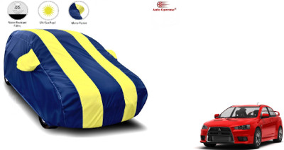 Auto Oprema Car Cover For Mitsubishi Lancer Evolution (With Mirror Pockets)(Blue, Yellow)