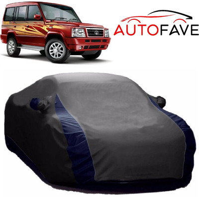 AutoFave Car Cover For Tata Sumo Gold (With Mirror Pockets)(Grey)