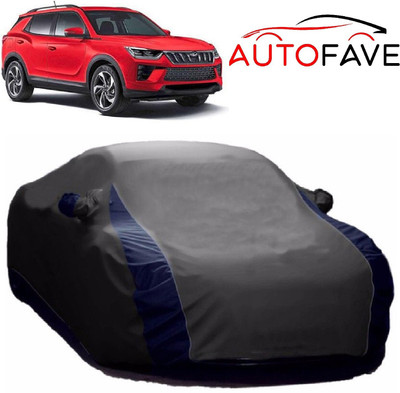 AutoFave Car Cover For Mahindra XUV500 2020 (With Mirror Pockets)(Grey)