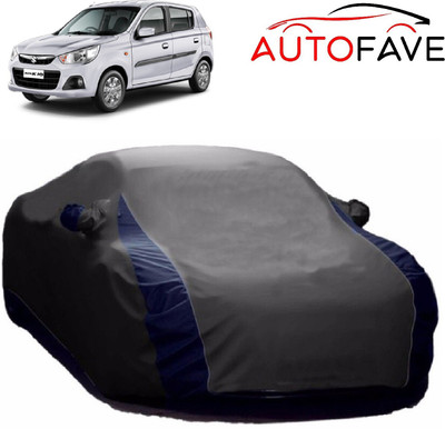 AutoFave Car Cover For Maruti Suzuki Alto K10 (With Mirror Pockets)(Grey)