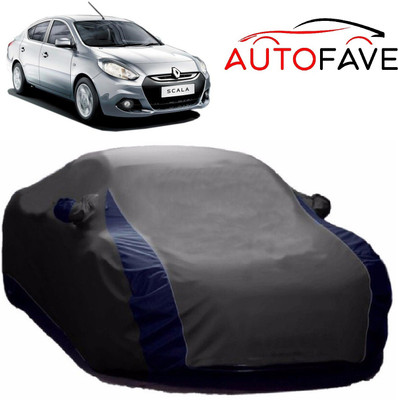 AutoFave Car Cover For Renault Scala (With Mirror Pockets)(Grey)