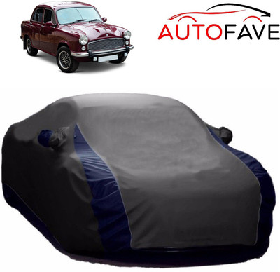 AutoFave Car Cover For HM Ambassador 2.0D (With Mirror Pockets)(Grey)