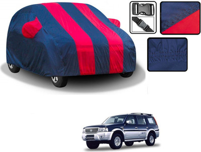 AuTO ADDiCT Car Cover For Ford Endeavour(Red, Blue, For 2004, 2020 Models)