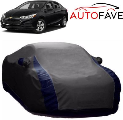 AutoFave Car Cover For Chevrolet Cruze (With Mirror Pockets)(Grey)