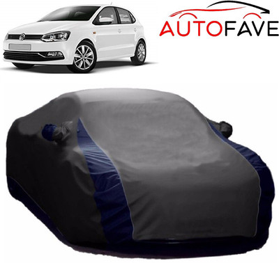 AutoFave Car Cover For Volkswagen Polo Equisite (With Mirror Pockets)(Grey)