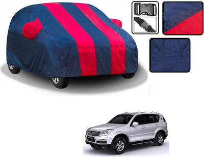AuTO ADDiCT Car Cover For Mahindra Rexton(Red, Blue, For 2004, 2020 Models)