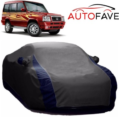 AutoFave Car Cover For Tata Sumo (With Mirror Pockets)(Grey)