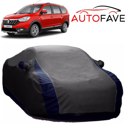 AutoFave Car Cover For Renault Lodgy (With Mirror Pockets)(Grey)