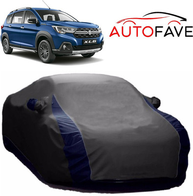 AutoFave Car Cover For Maruti Suzuki XL6 (With Mirror Pockets)(Grey)